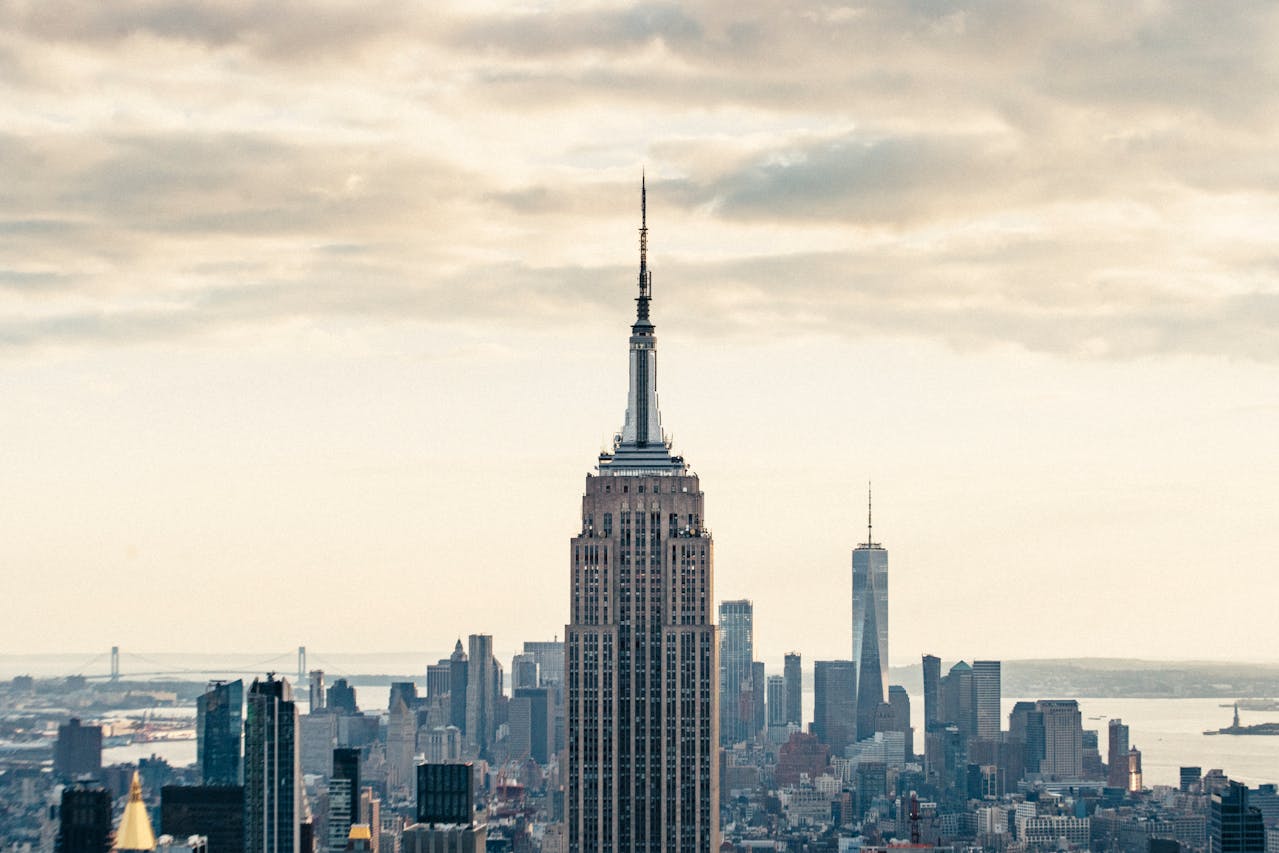 Empire State Building observatory with Manhattan views